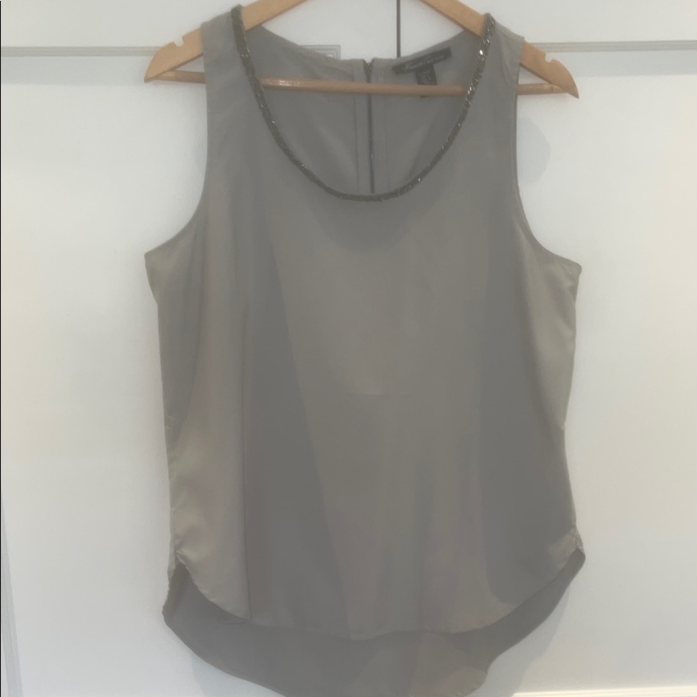 Kenneth Cole New York Fitted Tan Tank Top